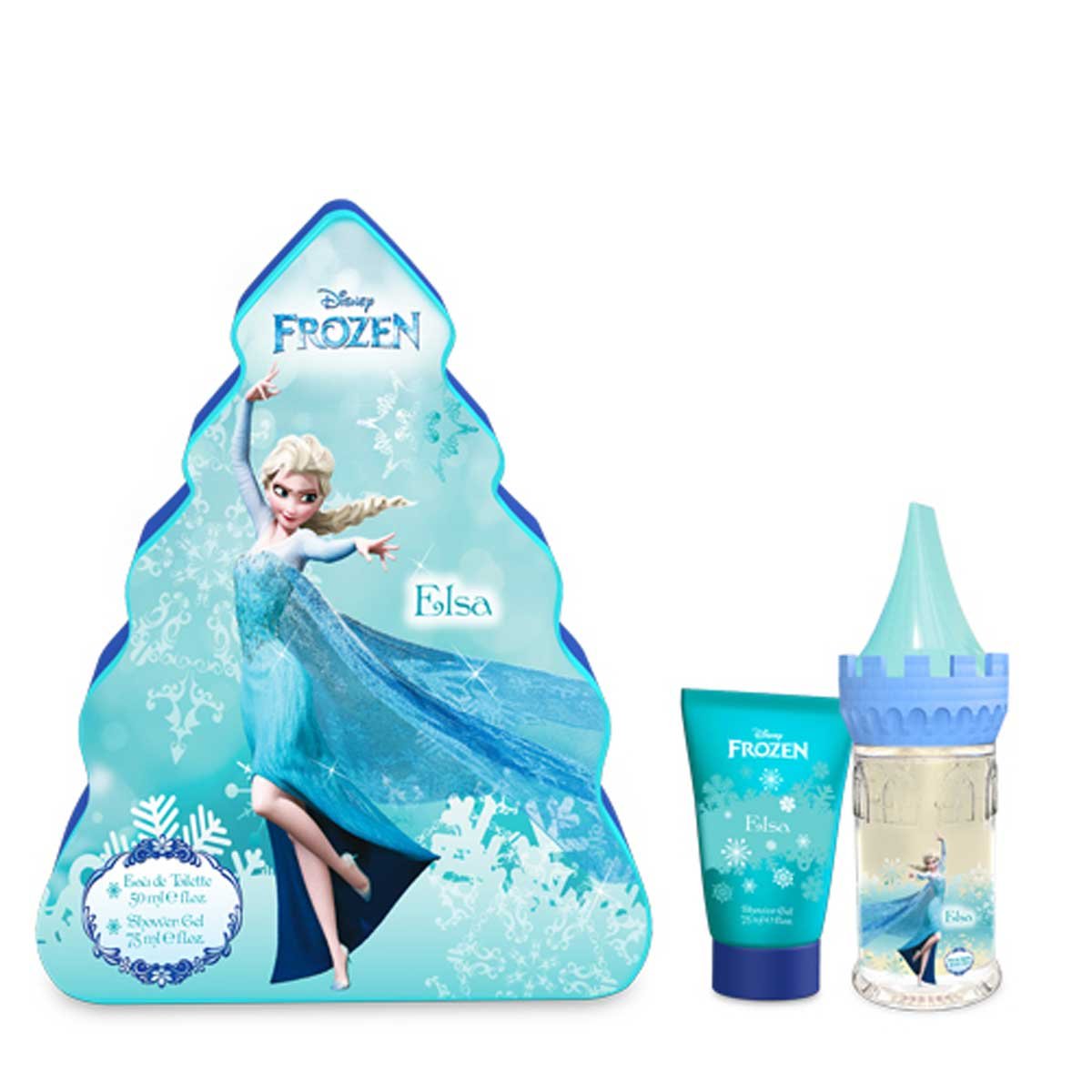 Frozen Elsa Set Castillo Edt 50Ml + Shower Gel 75Ml