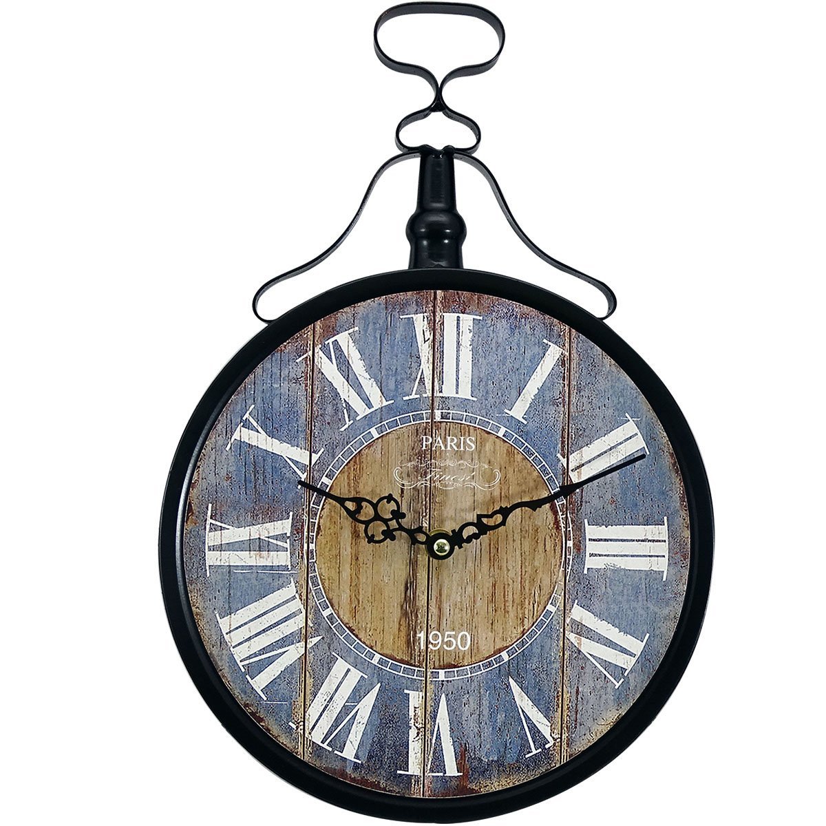 Reloj de Pared Metálico.klm-W710Bl Peaktour