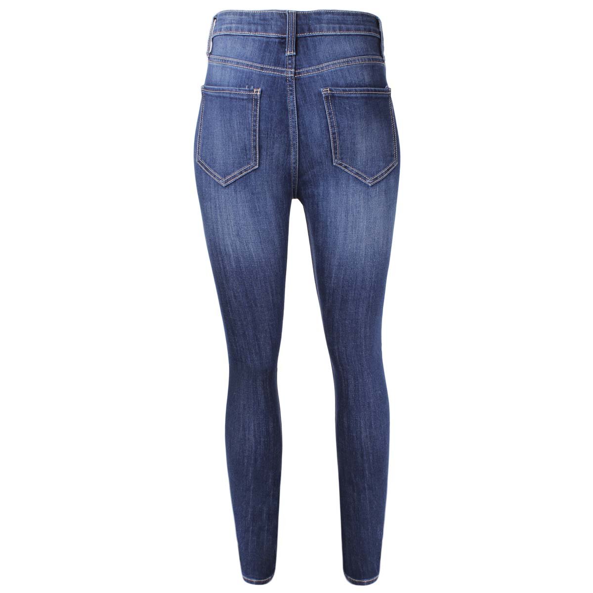 Jeans Deslavados Corte Skinny Area Code