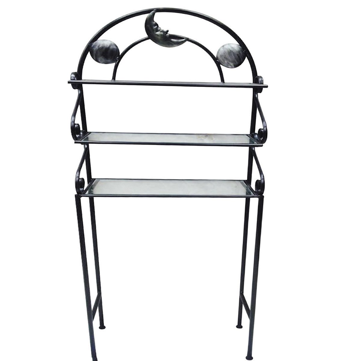 Rack para Baño Celeste Hierro Forjado