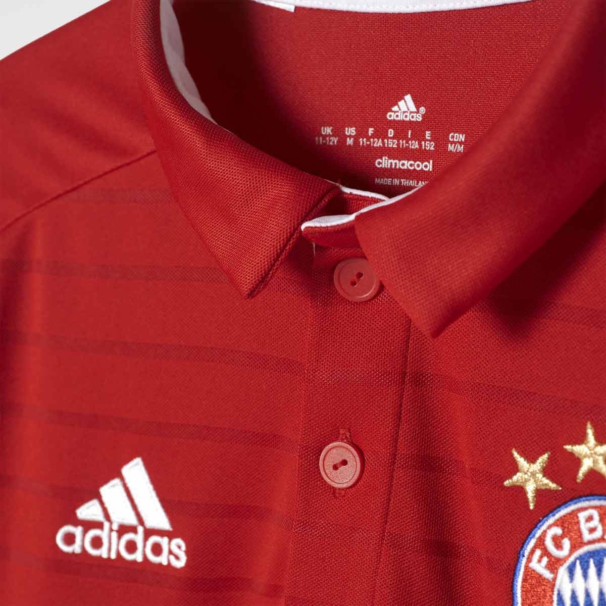 Jersey Adidas Bayern 2016/2017 Local Soccer -Niño