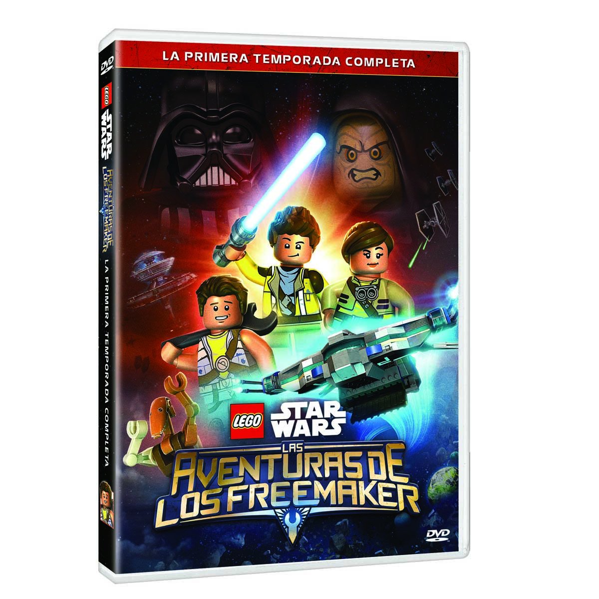 Dvd Lego Star Wars las Aventuras de los Freemaker