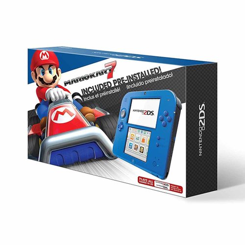 Nintendo 2Ds Electric Blue  con Mario Kart 7