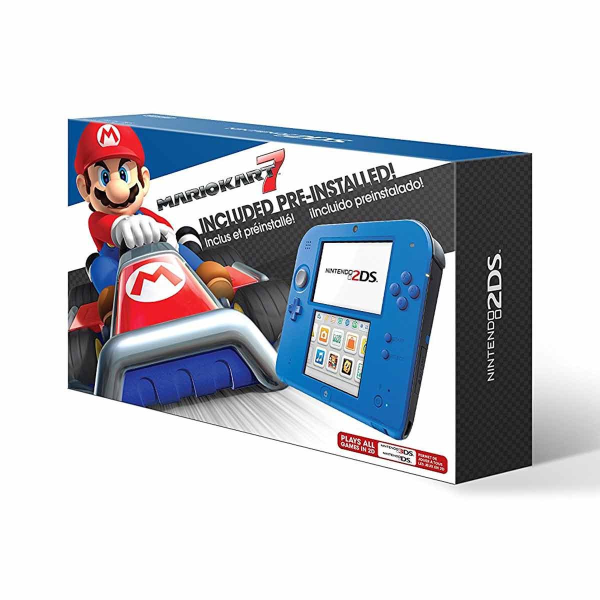 Nintendo 2Ds Electric Blue con Mario Kart 7
