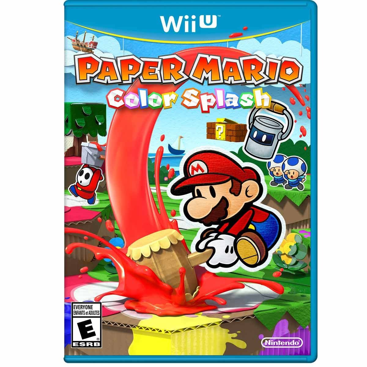 Wii U Nintendo Paper Mario Color Splash