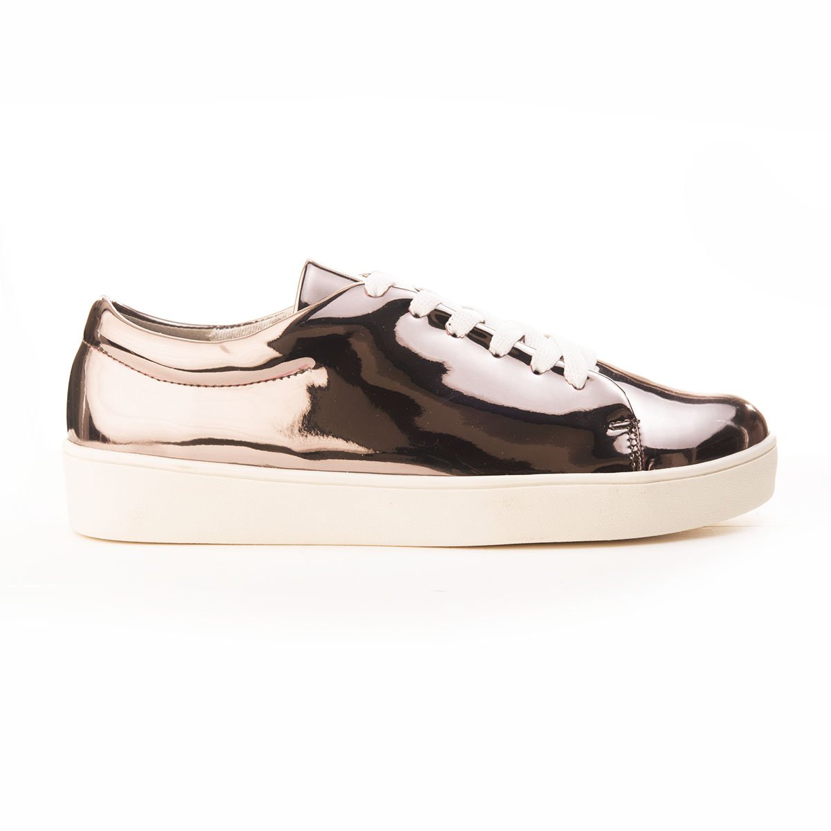 Tenis Metálico con Agujeta Xoxo 8091Gr