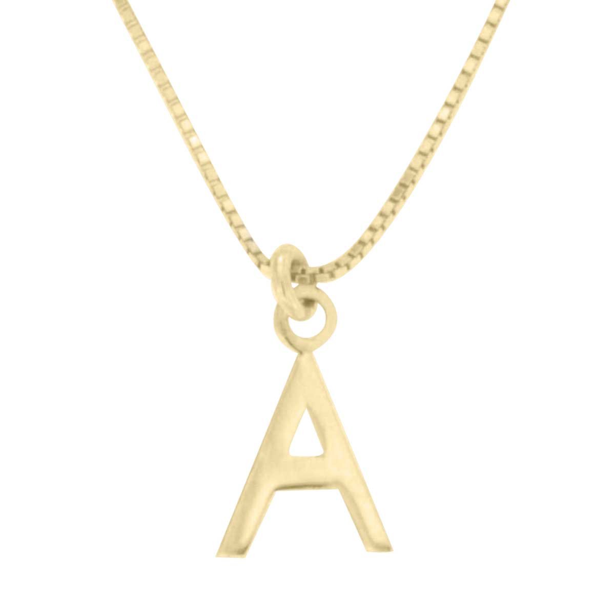 Dije con Cadena con la Letra a Fianelli