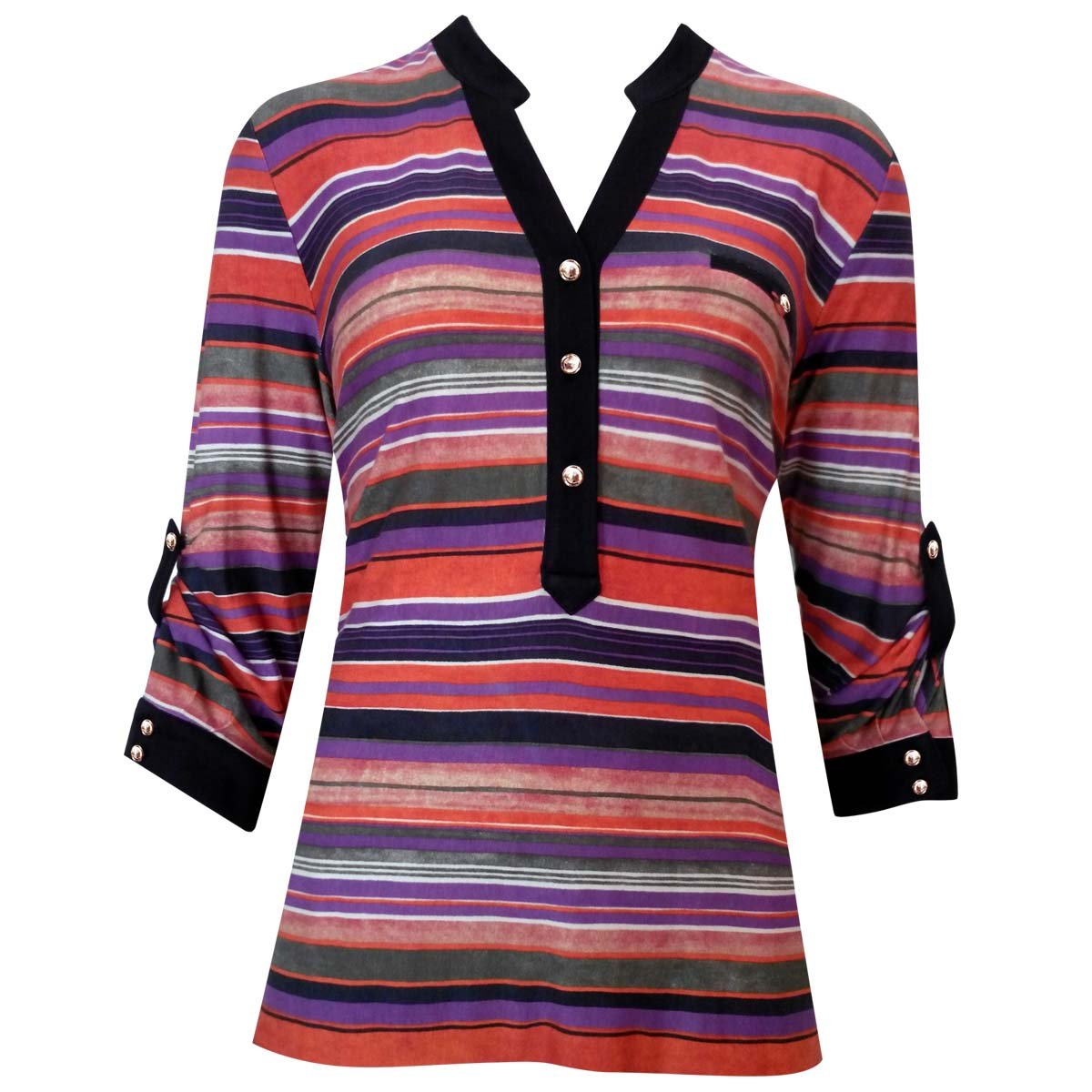 blusas rayadas de colores