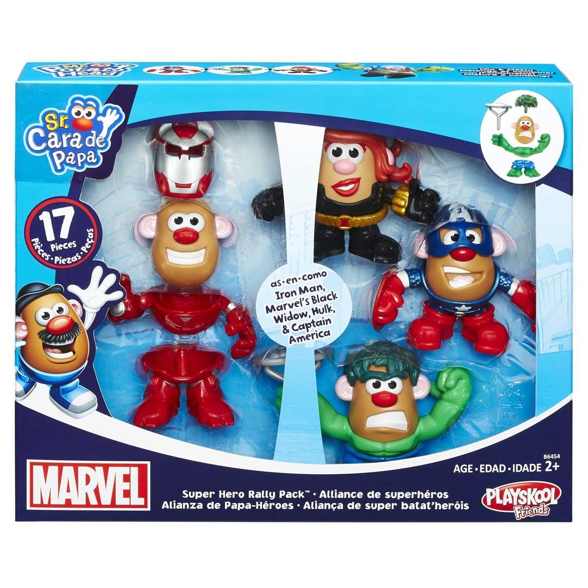 Marvel Papa Héroes Combinables 4 Pack Hasbro