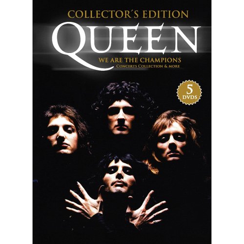 5 Dvds Queen Collector´s Edition