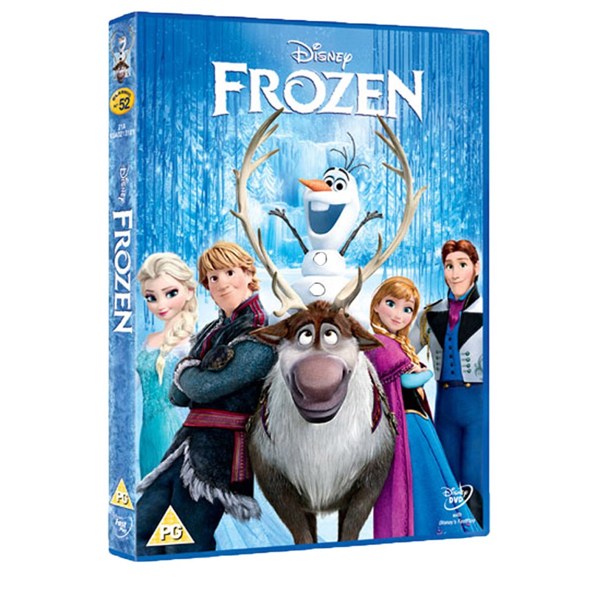 Dvd Frozen una Aventura Congelada