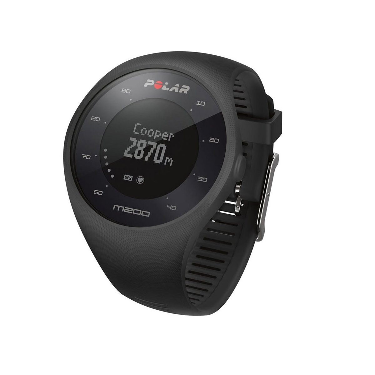 Reloj Deportivo M200 Negro Polar