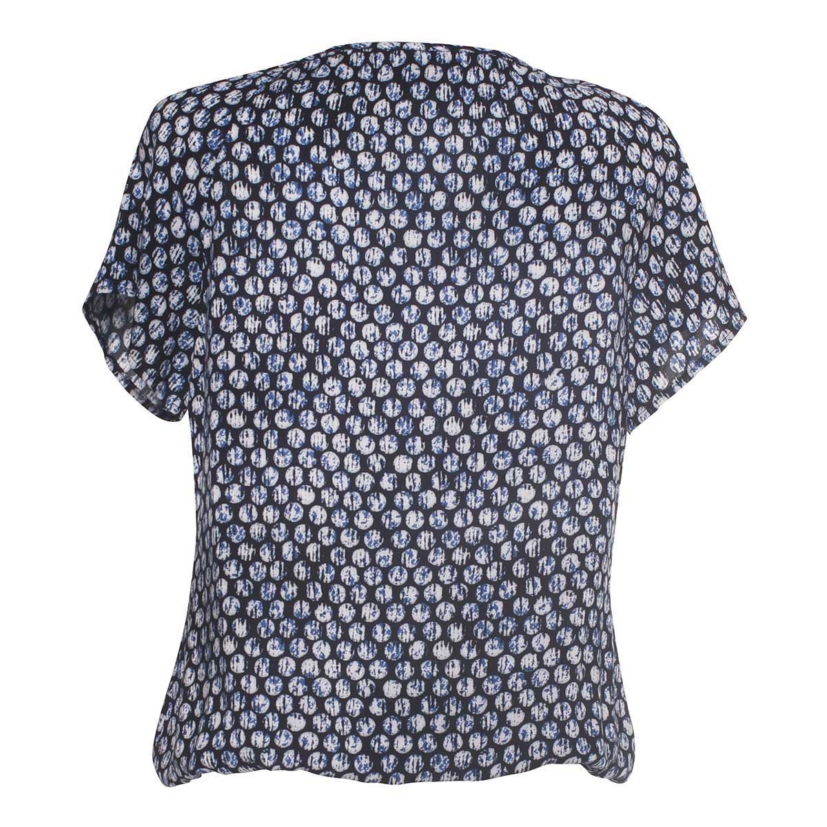 Blusa Estampado de Puntos Novenna Collection