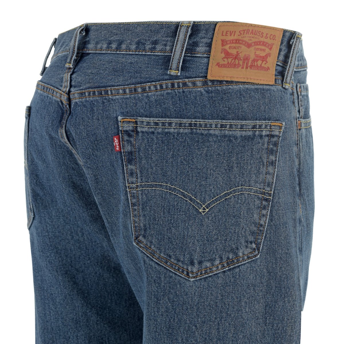 Jeans 501&reg; Button Fly Levi's B&amp;t para Caballero