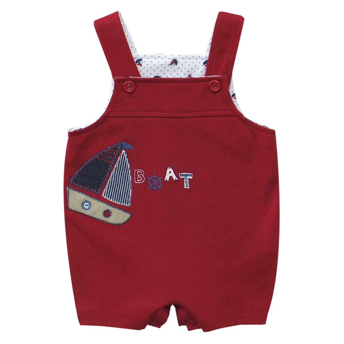 Conjunto Boy Platera con Jumpsuit Barco Mondo Bambino