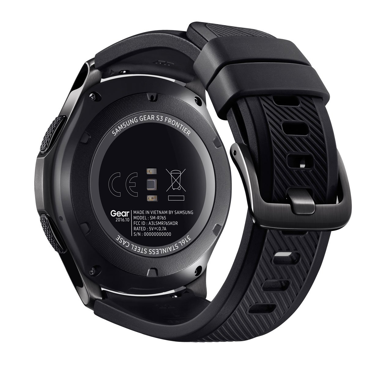 Reloj Samsung Gear S3 Frontier Sm-R760Ndaamxo Negro