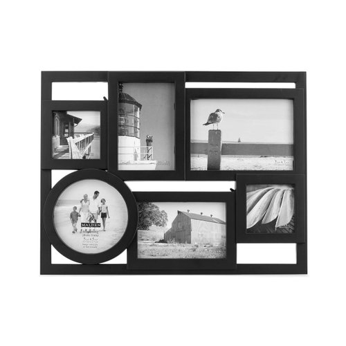 Portaretratos Negro Mondrian  6 Opening Collage Wal Malden