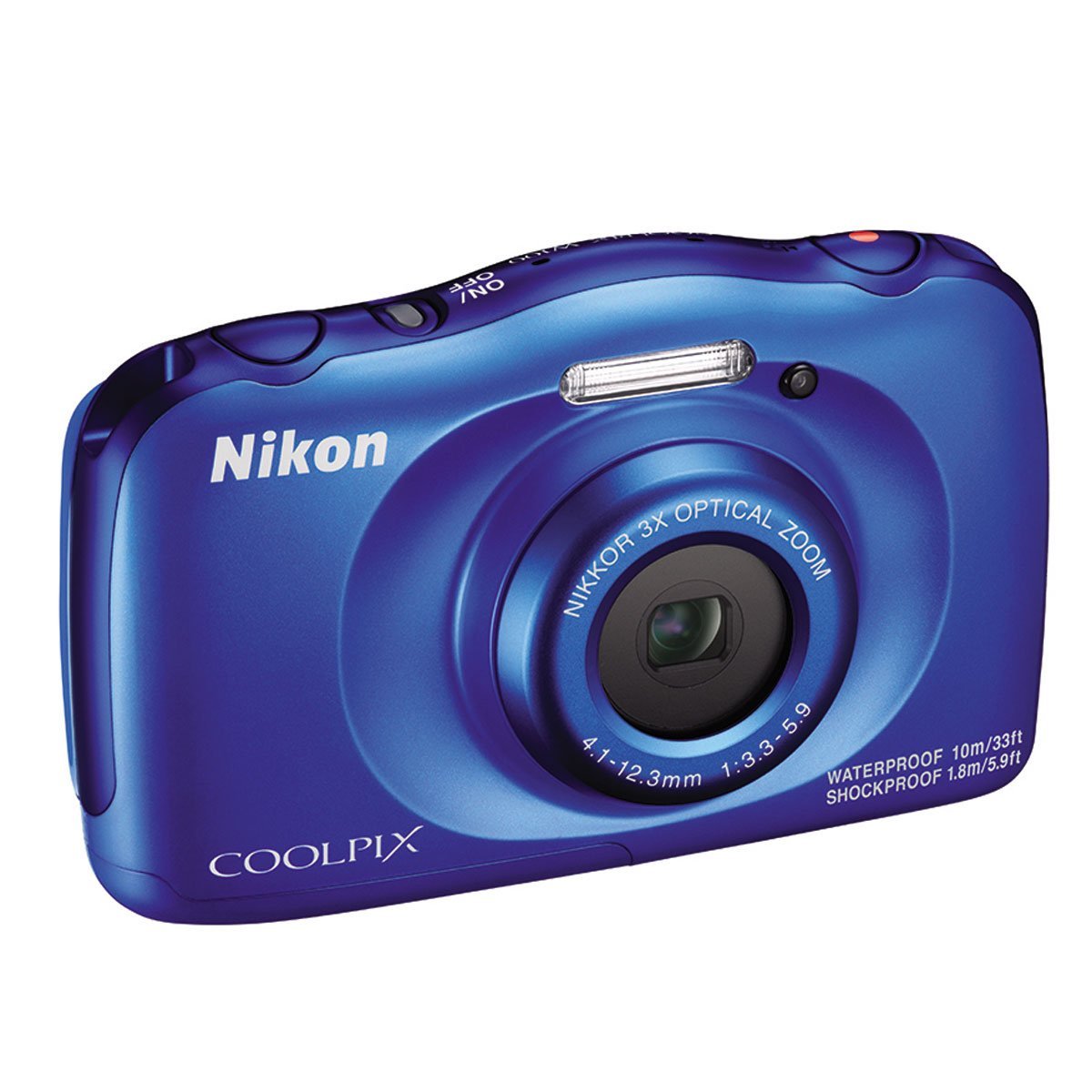 Camara Nikon 13.2Mp Full Hd Wifi  W100 Bl
