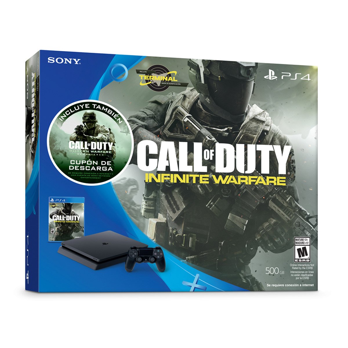 Sony Ps4  500Gb + Call Of Duty Infinite Warfare