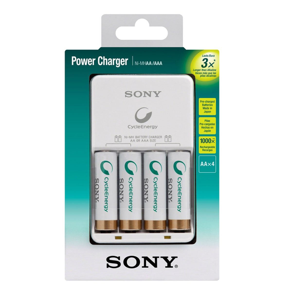 Baterías Recargables AAA Sony