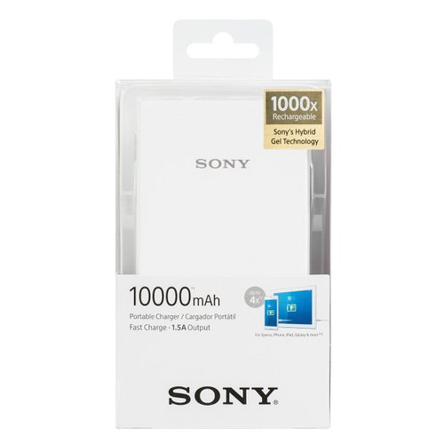 Cargador Sony 10,000 Mah Blanco