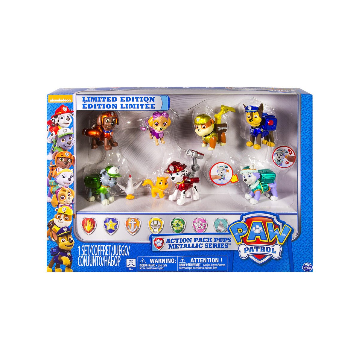 paw patrol set de cachorros