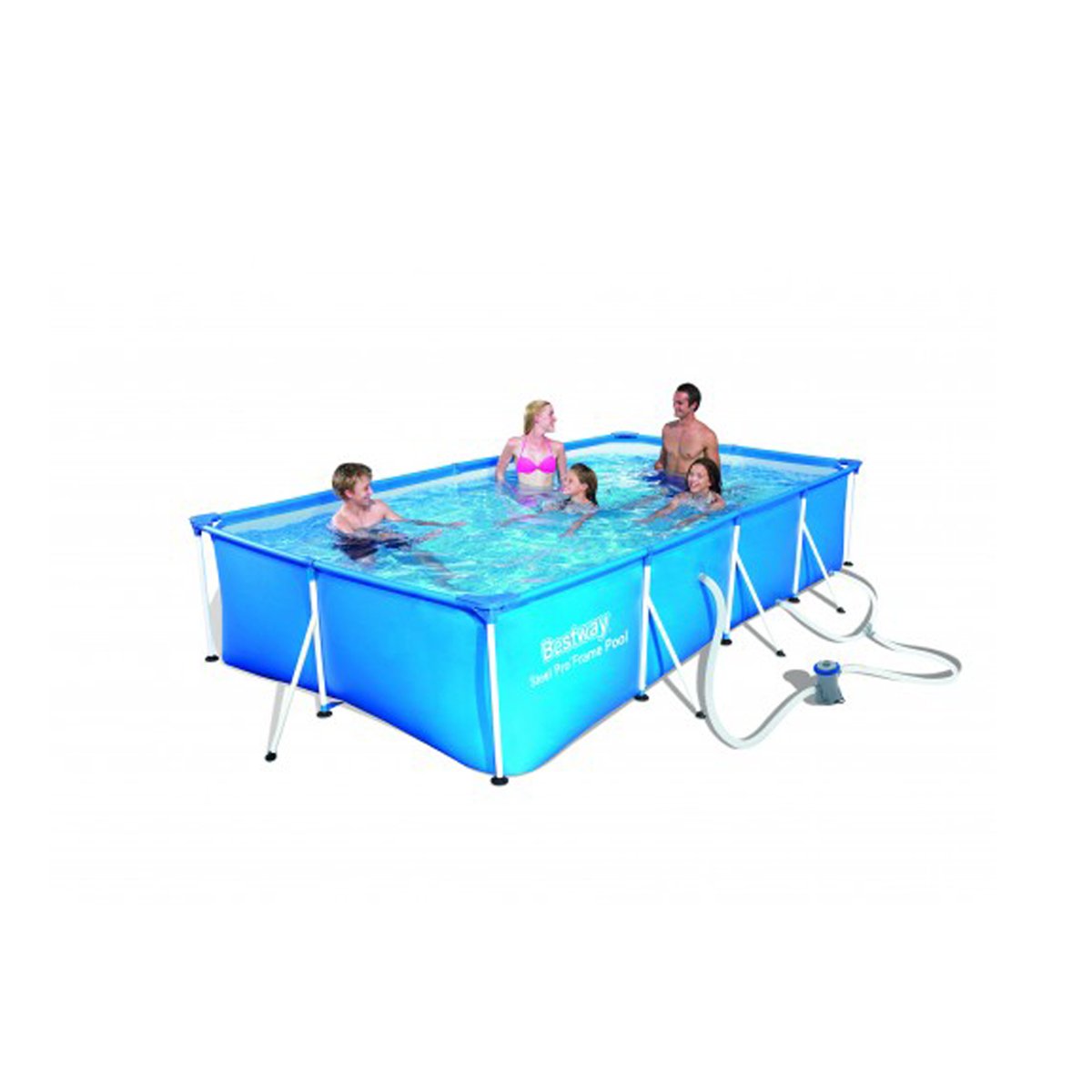 Alberca Rectangular Bestway 5700Lts.