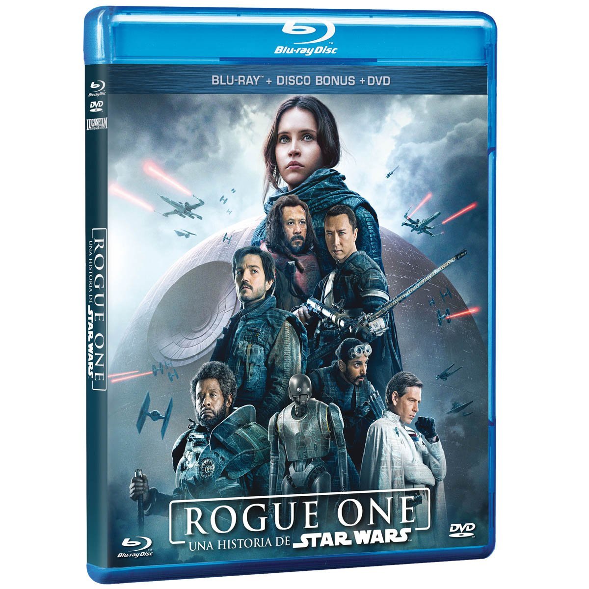 Blu Ray + Dvd Rogue One una Historia de Star Wars
