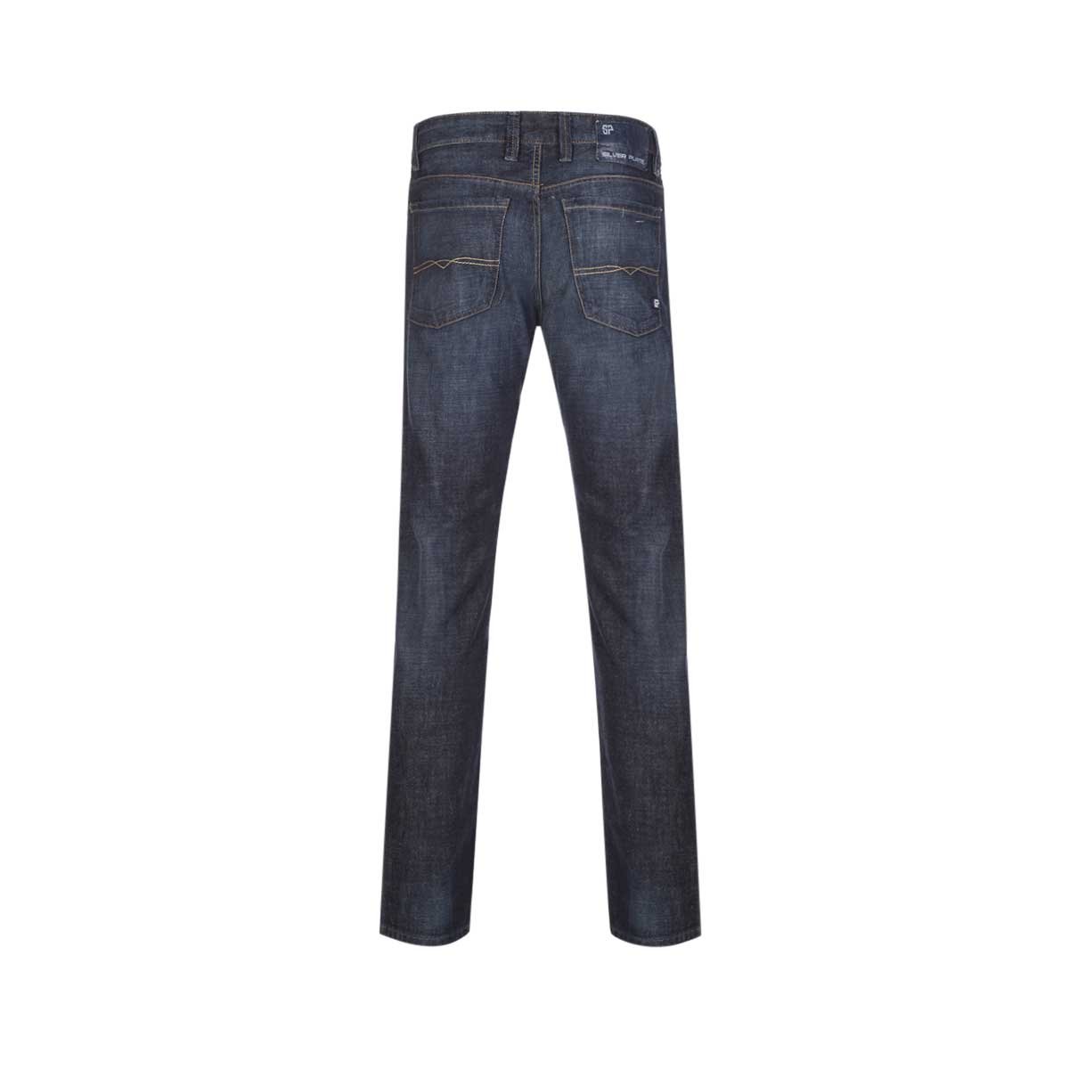 Jeans Straight Fit Silver Plate