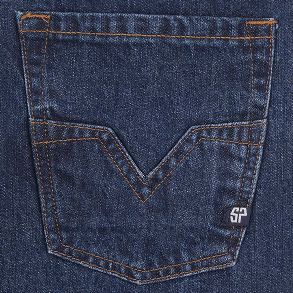 Jeans Relaxed Fit Silver Plate