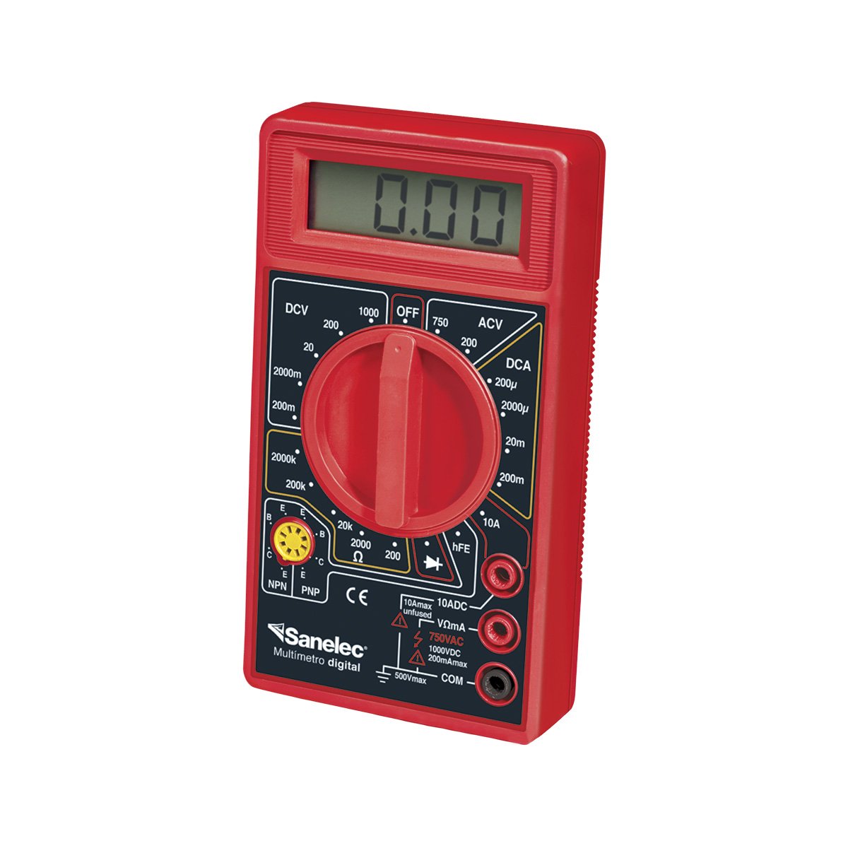 Multímetro Digital Sanelec Mod. 1585