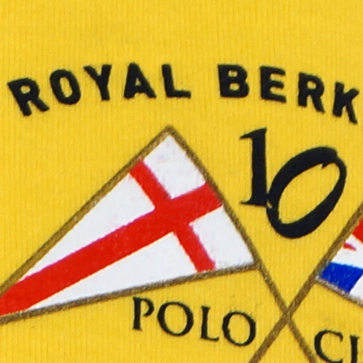Playera Polo Estampado Banderas Royal Polo Club