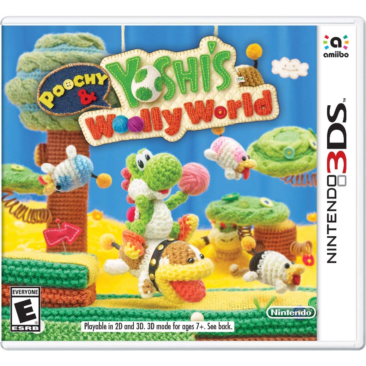 Nintendo 3Ds Poochy &amp; Yoshi Woolly World