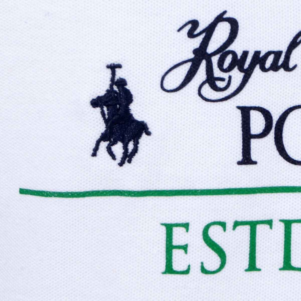 Playera Polo Letras al Frente Royal Polo Club