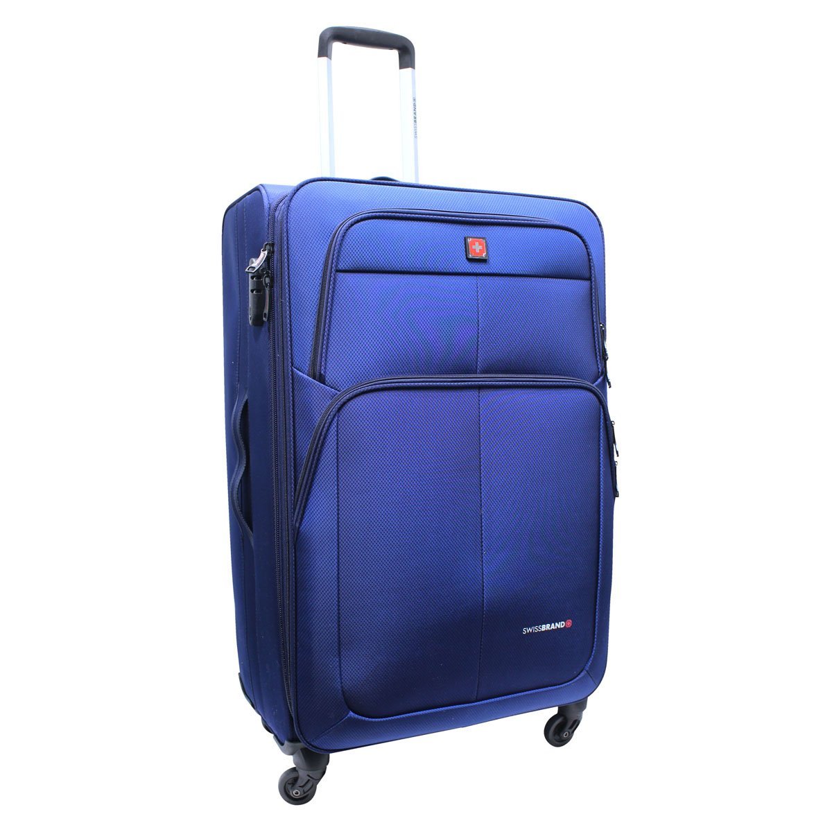 Maleta Vertical Rodante 20" Luggage Exp Azul Swissbrand