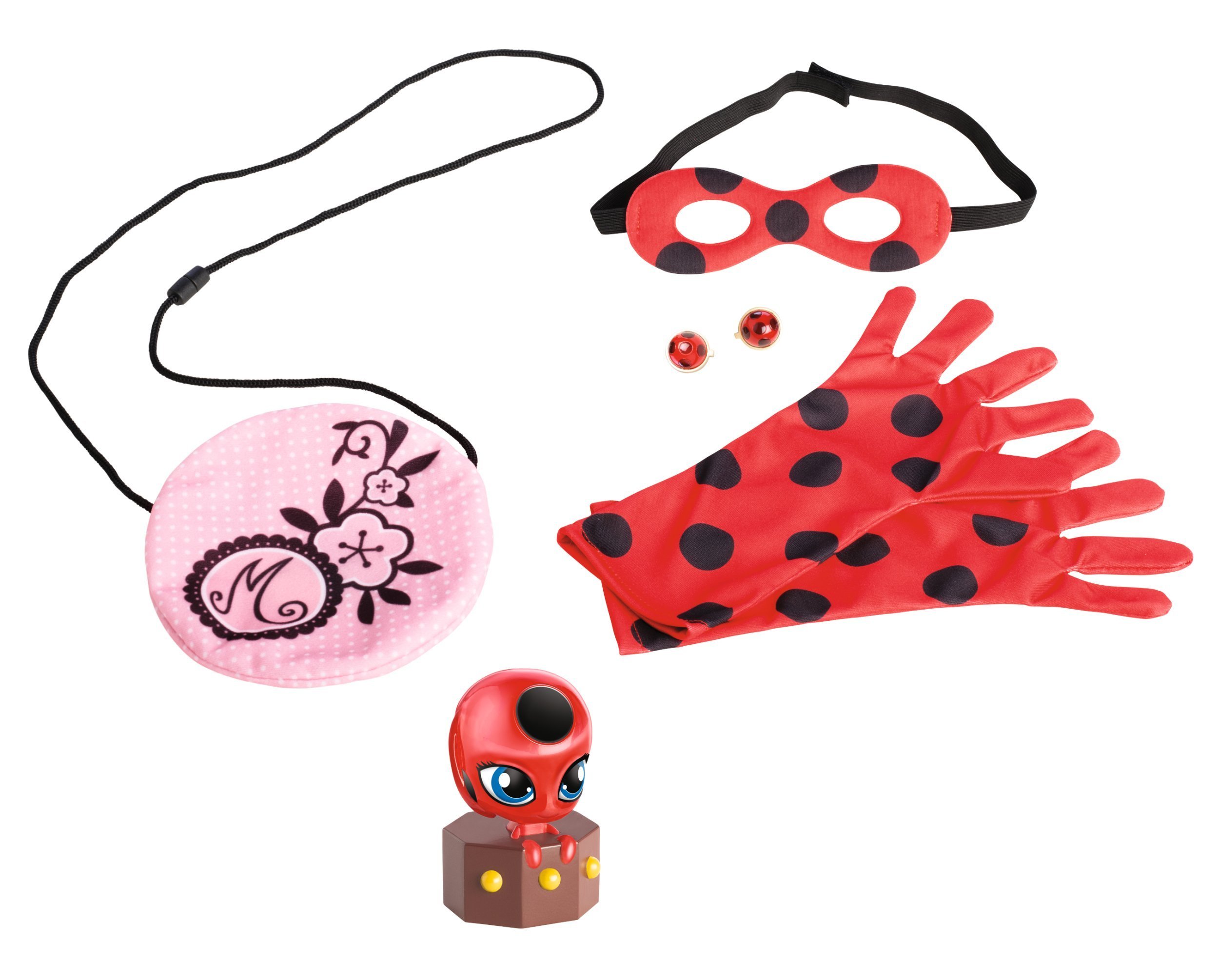 Lady Bug Kit Conviertete en Marinette Y Ladybug Bandai