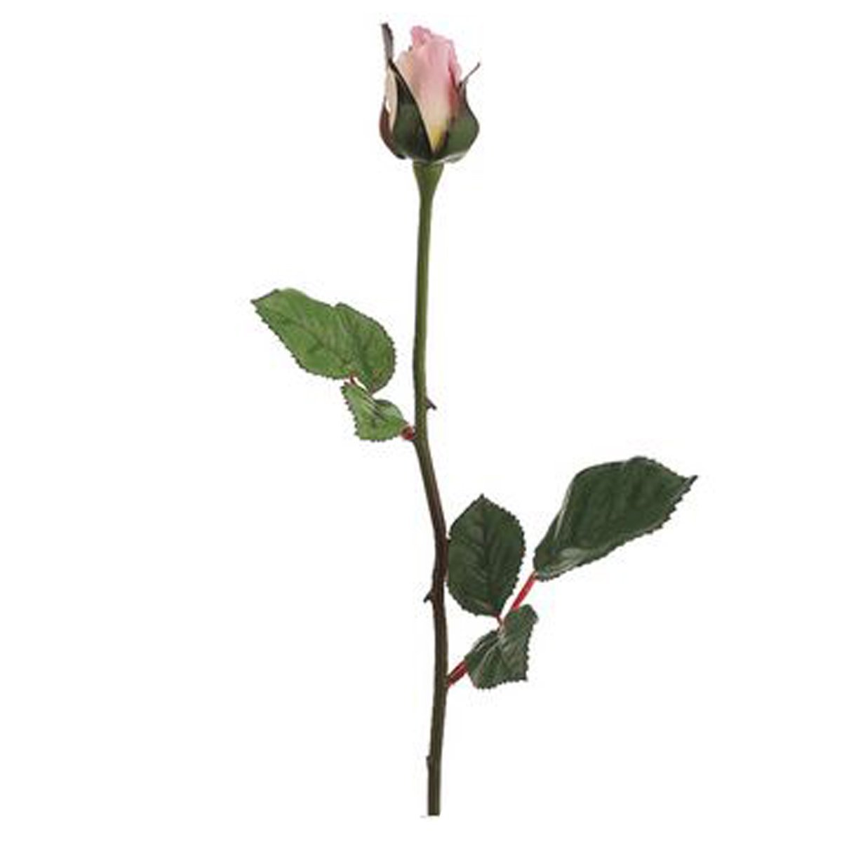 23 Single Rose Bud Spray X1 Pink Allstate Floral