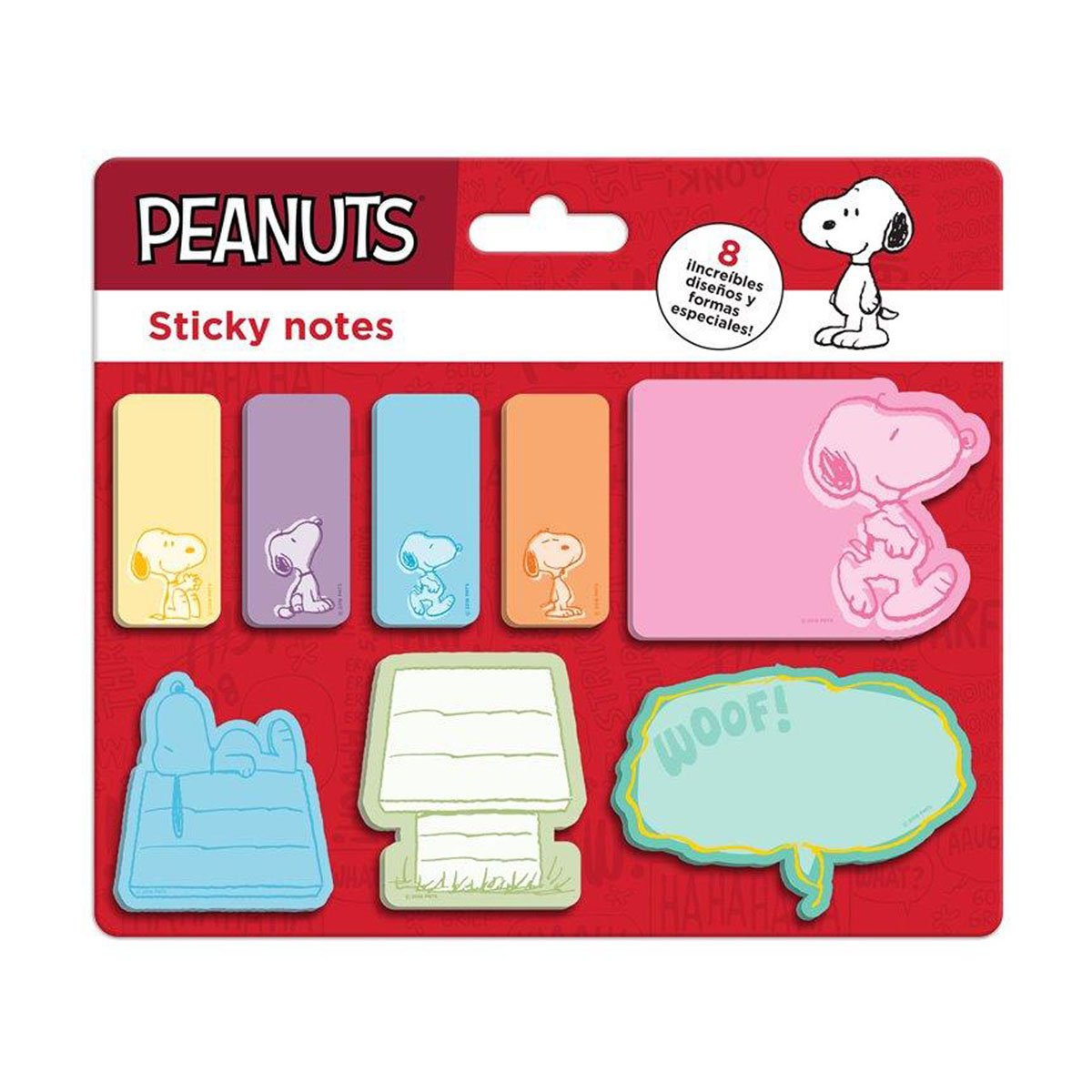 Sticky Notes Peanuts Novelty