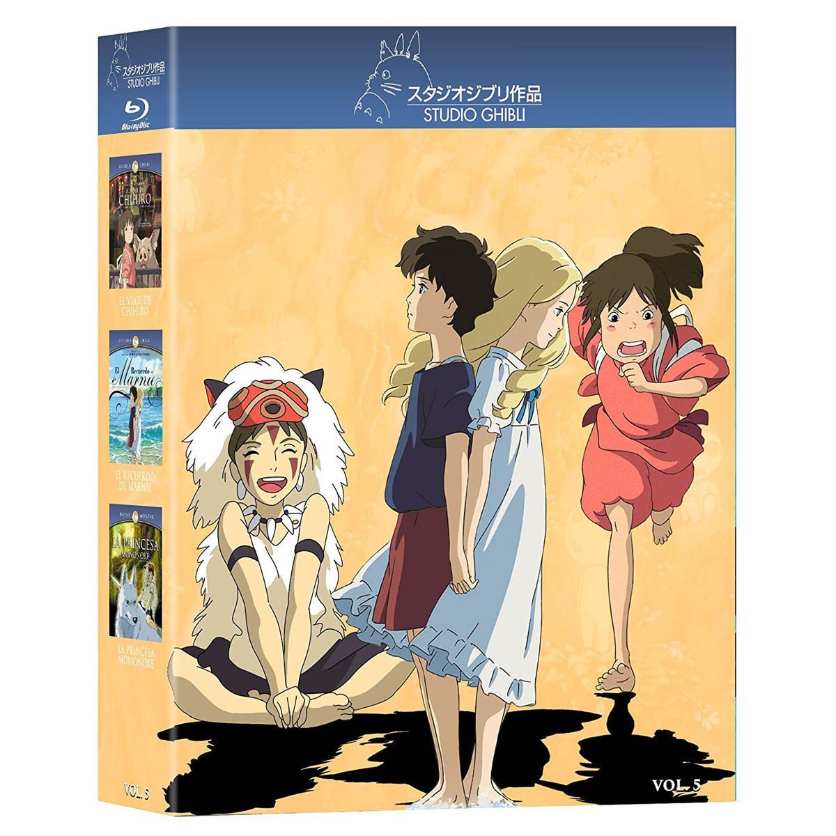 Br Ghibli 3Pack: el Viaje de Chihiro / el Recuerdo de Marnie / L a Princesa Monoke
