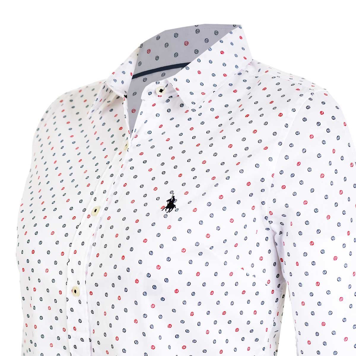 Camisa con Lunares de Colores Royal Polo Club