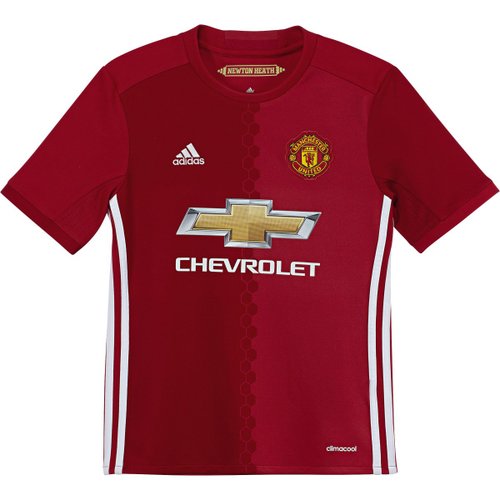 Jersey Adidas Manchester United Local Soccer-Niño