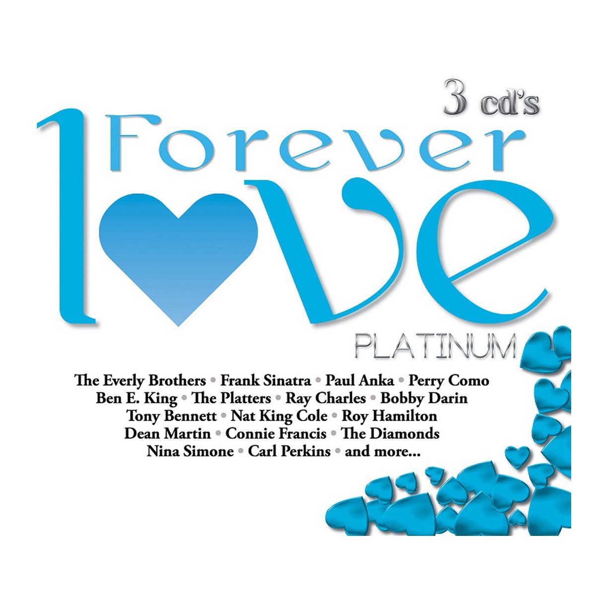3 Cds Varios Forever Love Platinum