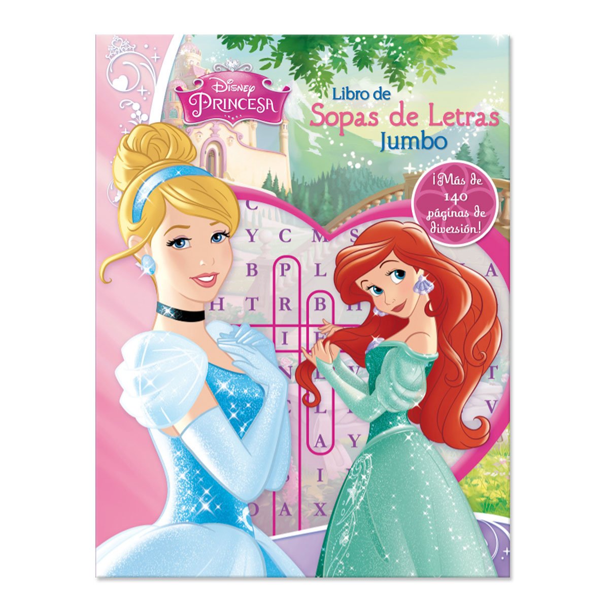 Sopas de Letras Princesas Disney 20X27Cm  144Pag. Cigama