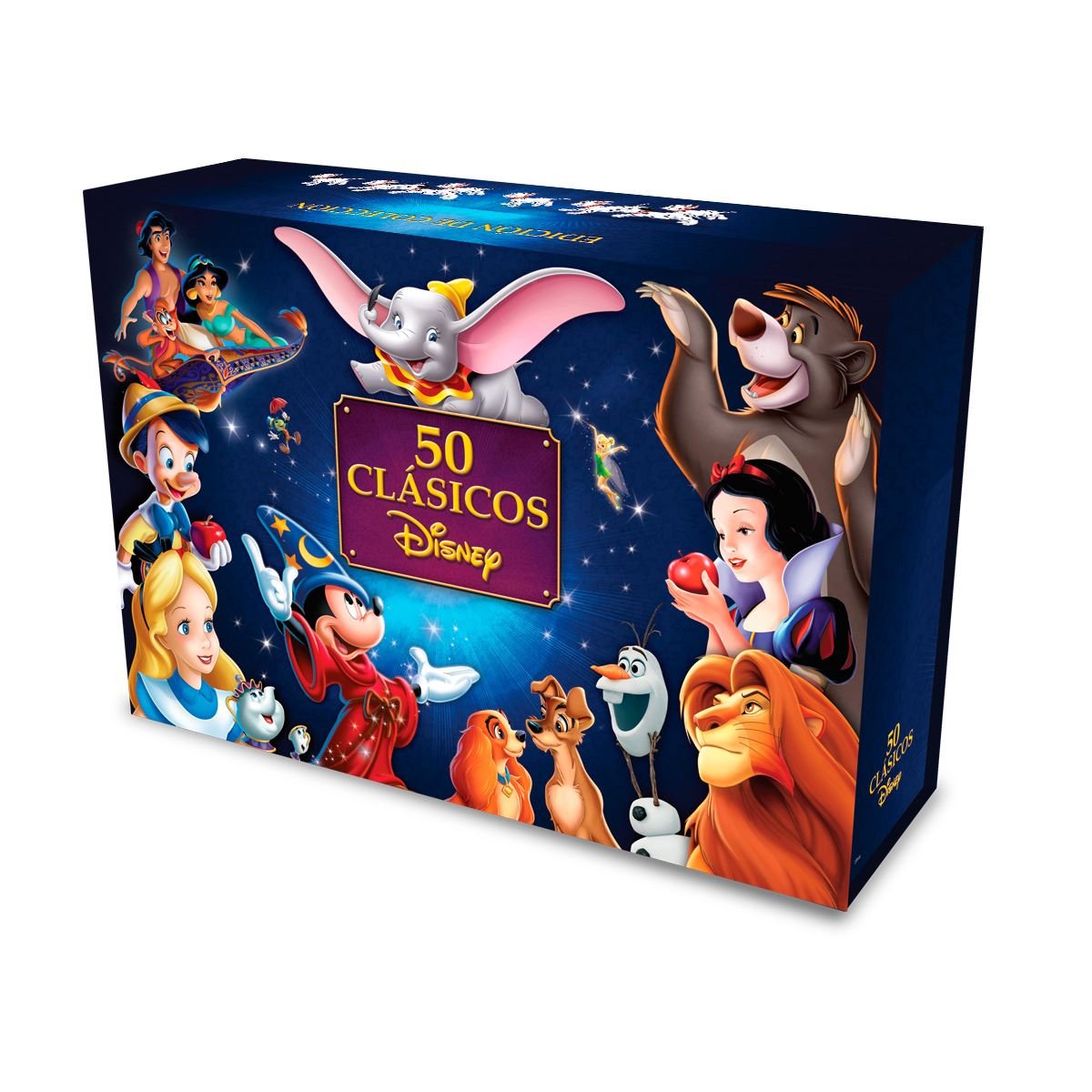 Dvd 50 Clásicos de Disney Paquete de Colección