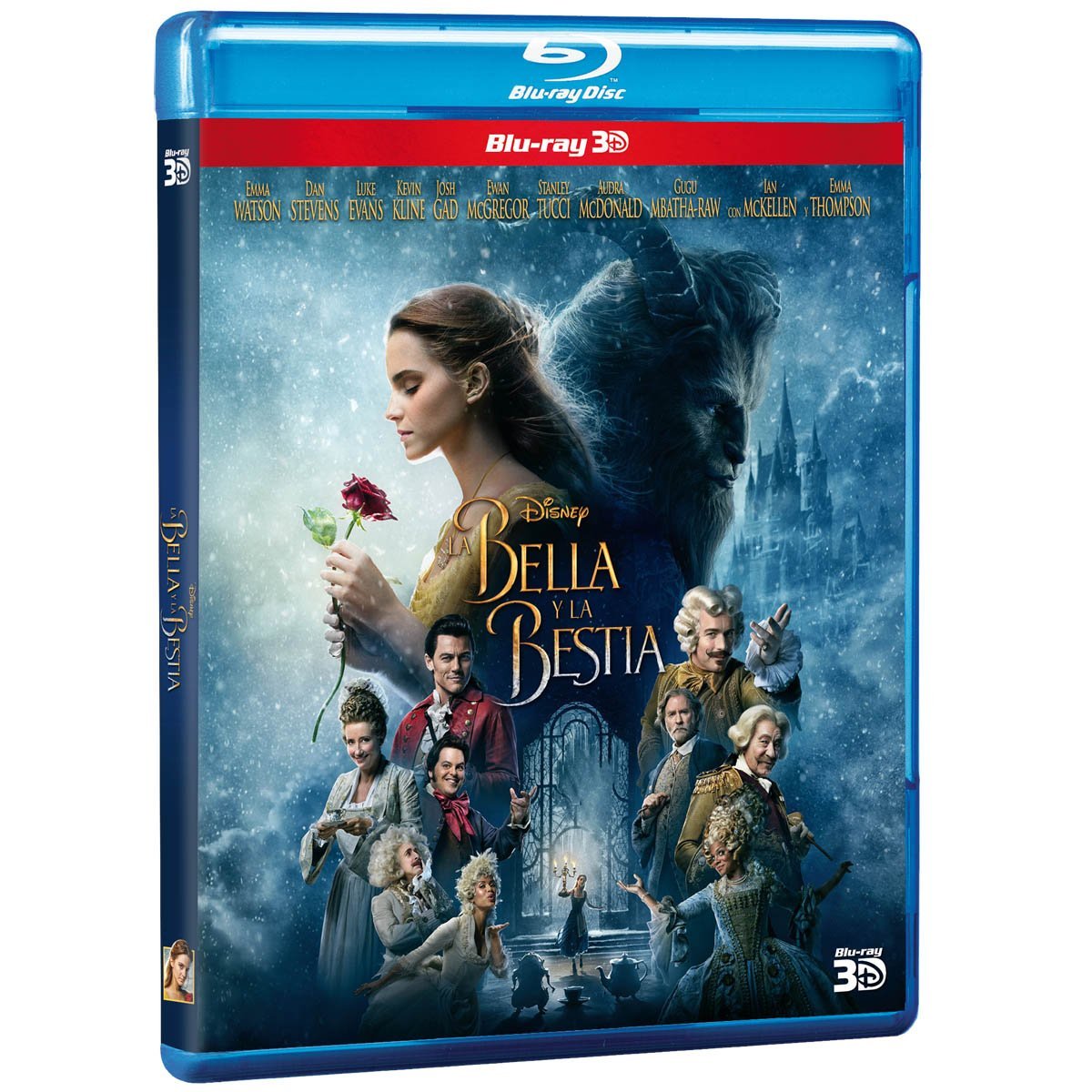 Blu Ray 3D la Bella y la Bestia