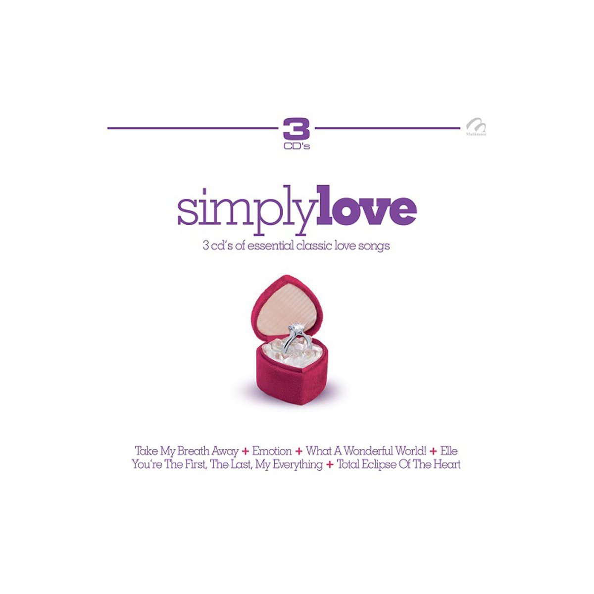 3Cds Varios - Simply Love  4354