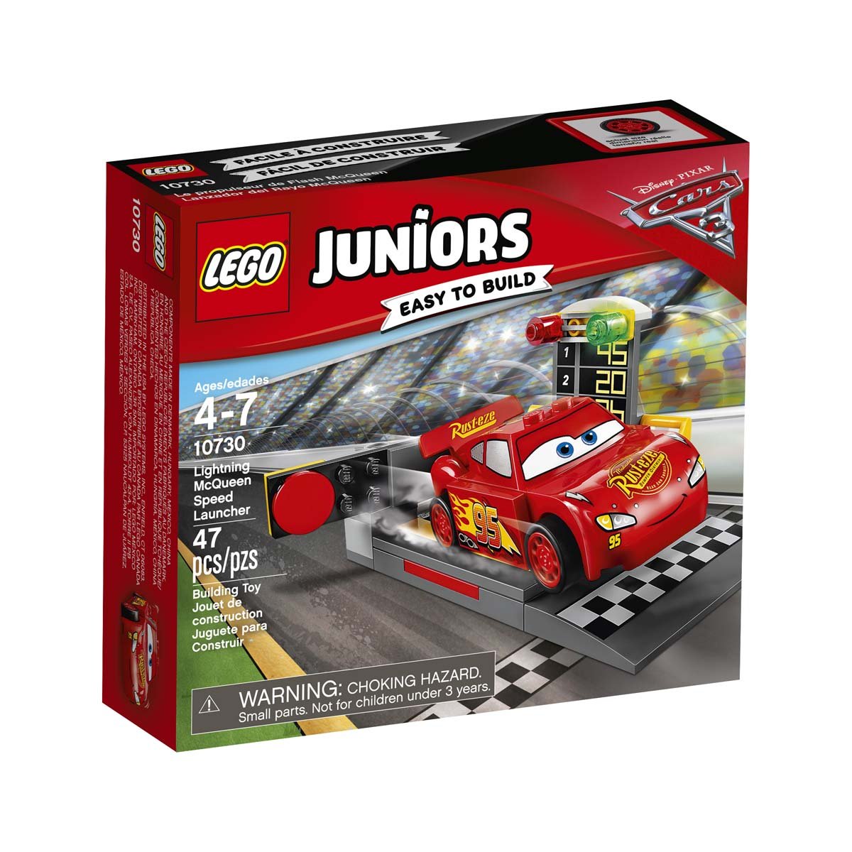 Lanzador Del Rayo Mcqueen Lego