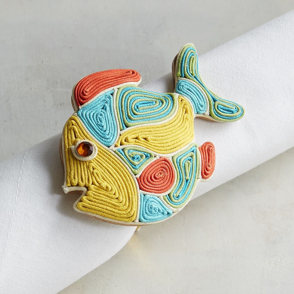 Anillo Servilletero Swirl Fish Pier 1 Imports