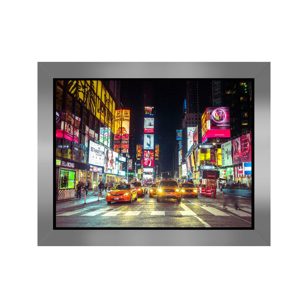 Cuadro Time Square And Brodway At Night Carre 85 X 108 Cm