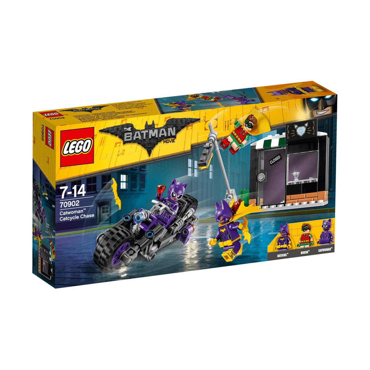 Gatúbela Robin y Batgirl Lego